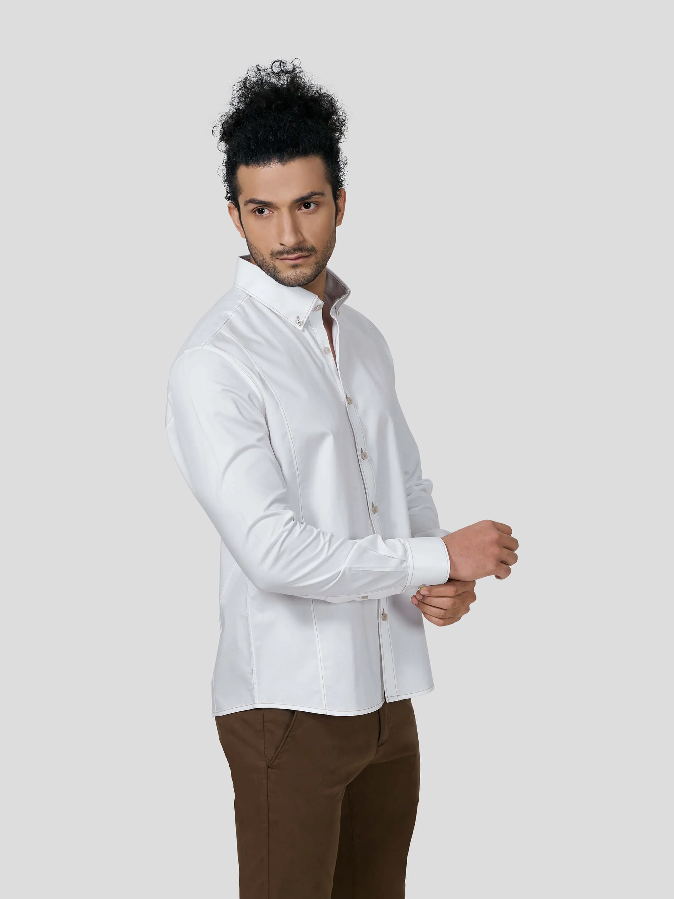 Reflection Button Down Untuck Shirt