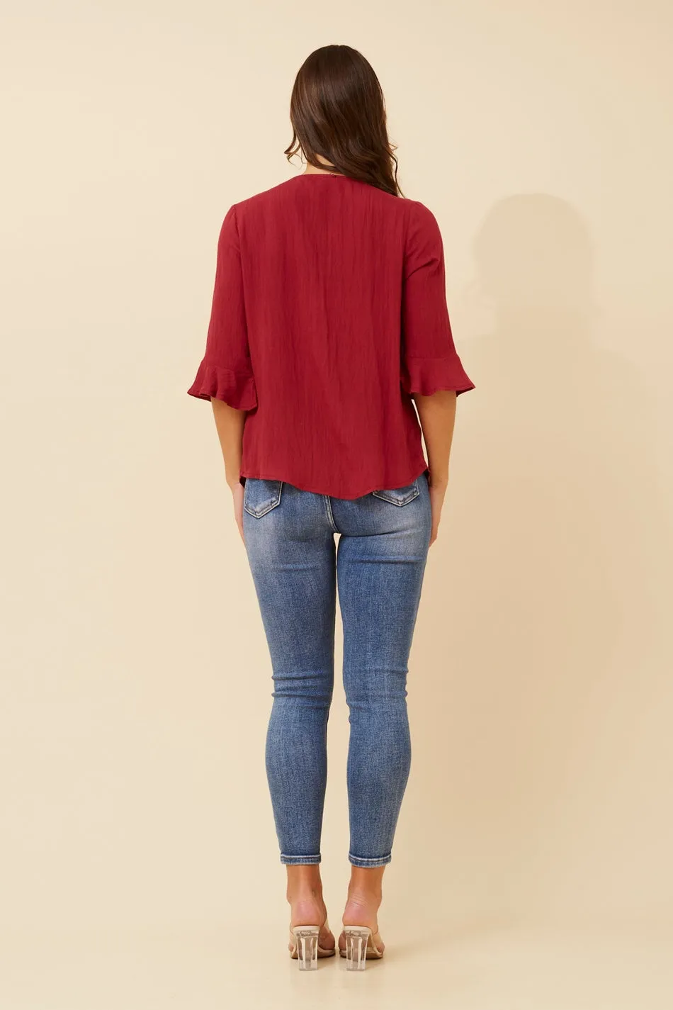 RUE BUTTON DETAIL TOP