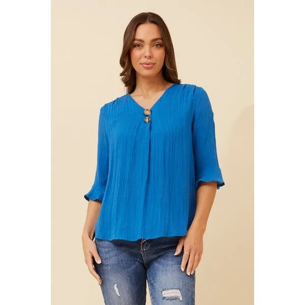 RUE BUTTON DETAIL TOP