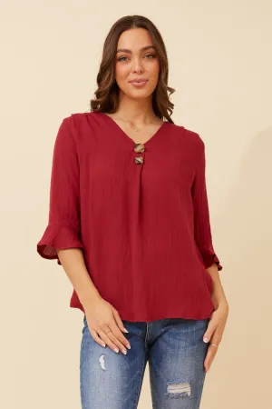 RUE BUTTON DETAIL TOP