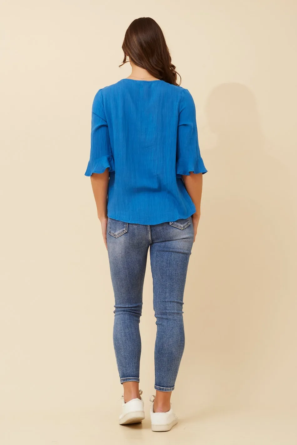 RUE BUTTON DETAIL TOP