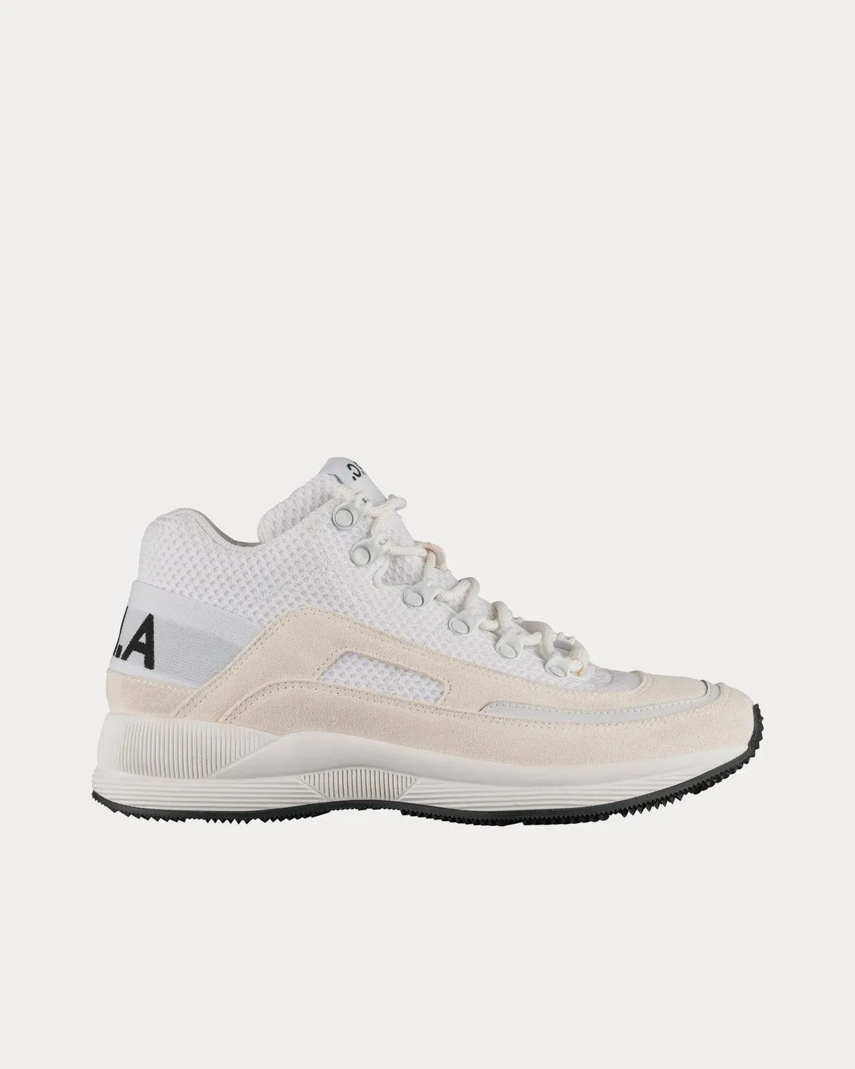 Run Around High White Running Shoes