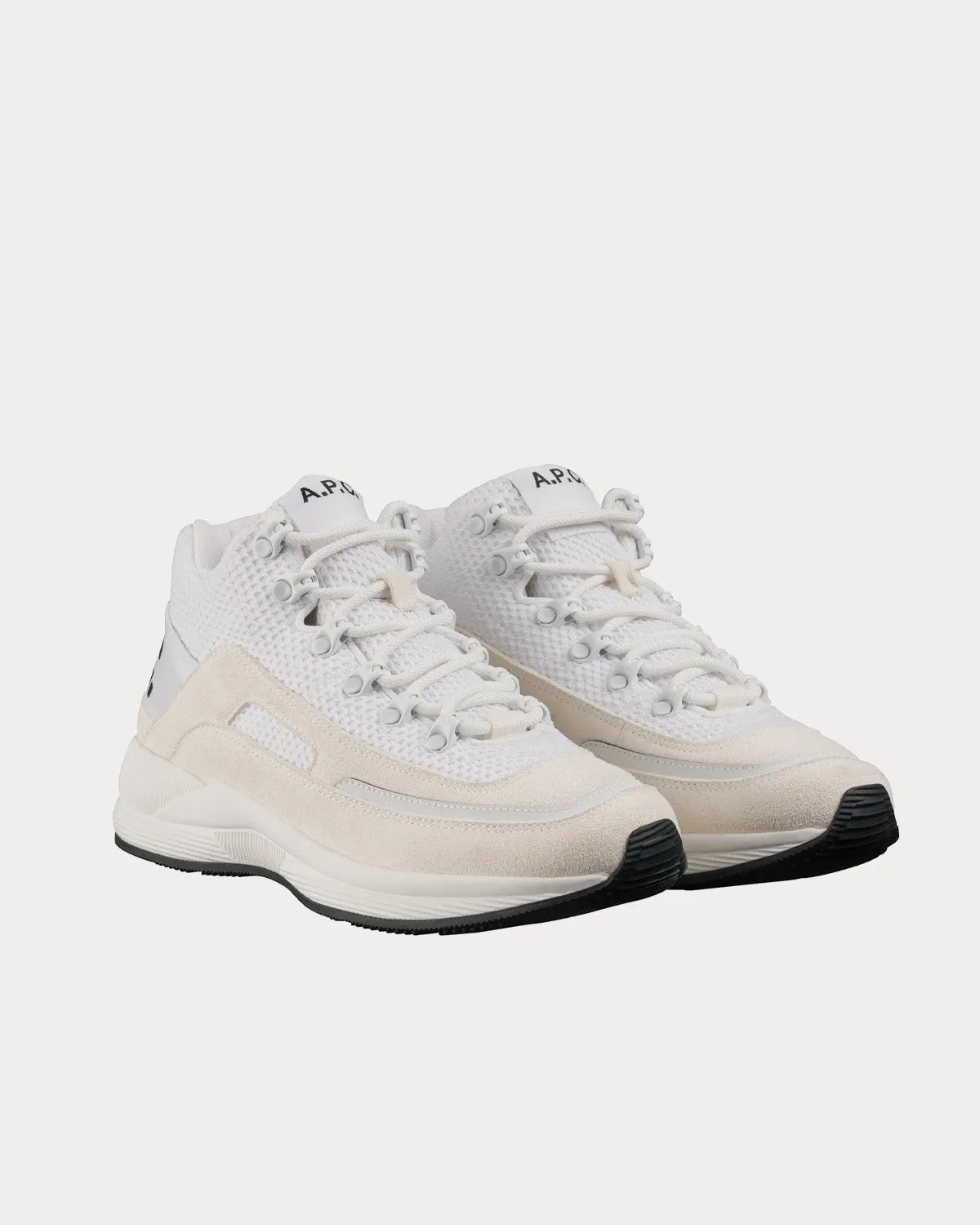 Run Around High White Running Shoes