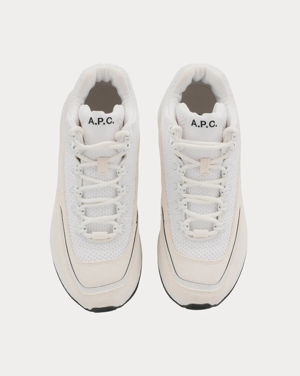 Run Around High White Running Shoes