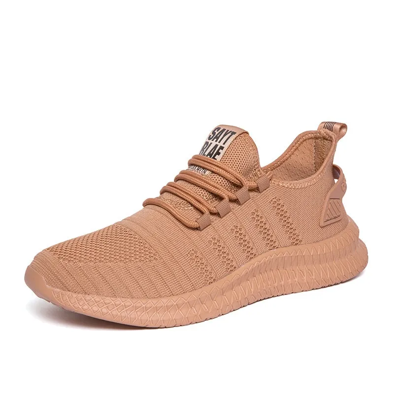 Running Shoes Elasticity Men Shoe Light Casual Mens Sneaker