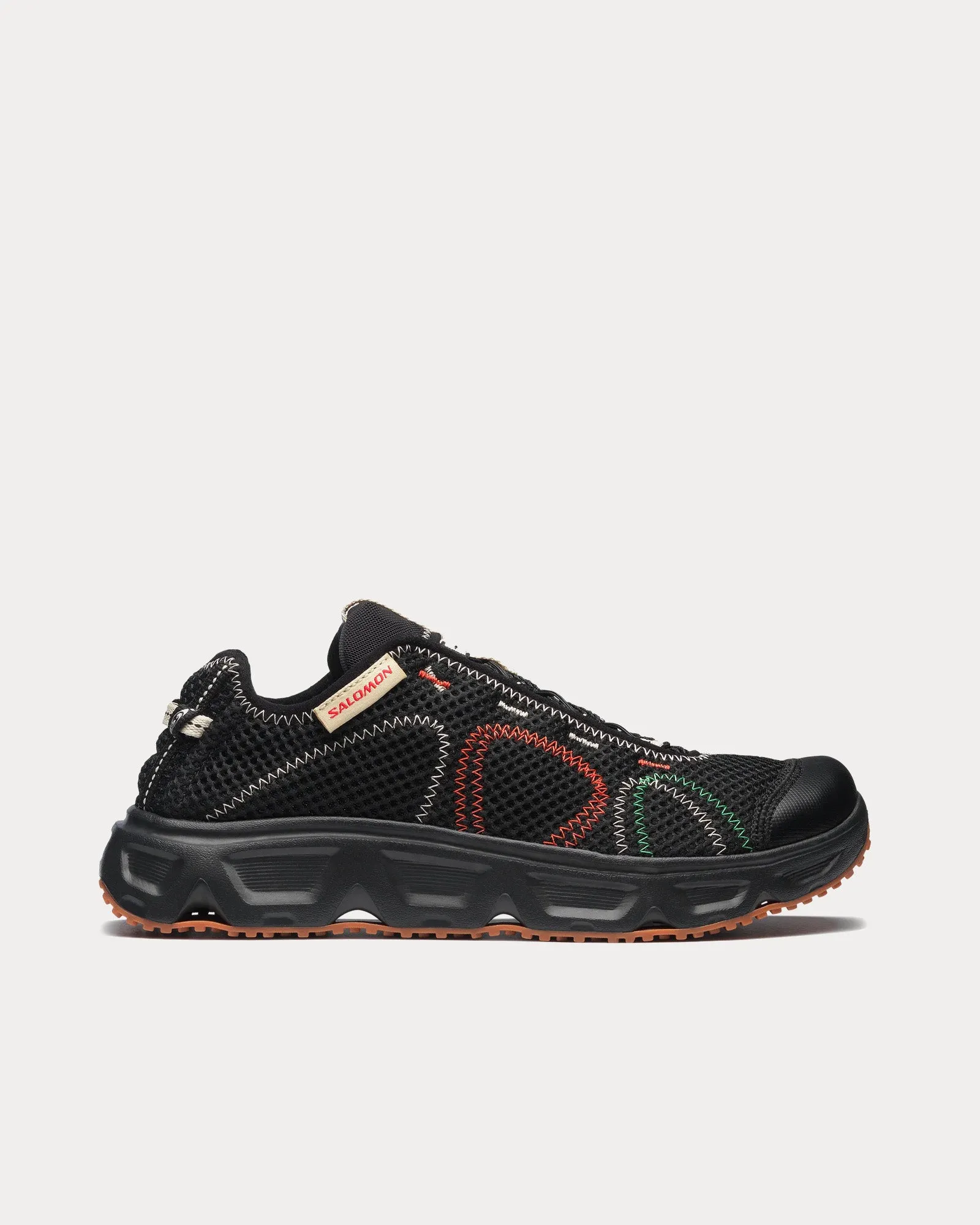 RX Travel 6.0 Black / Bleached Sand / High Risk Red Slip On Sneakers