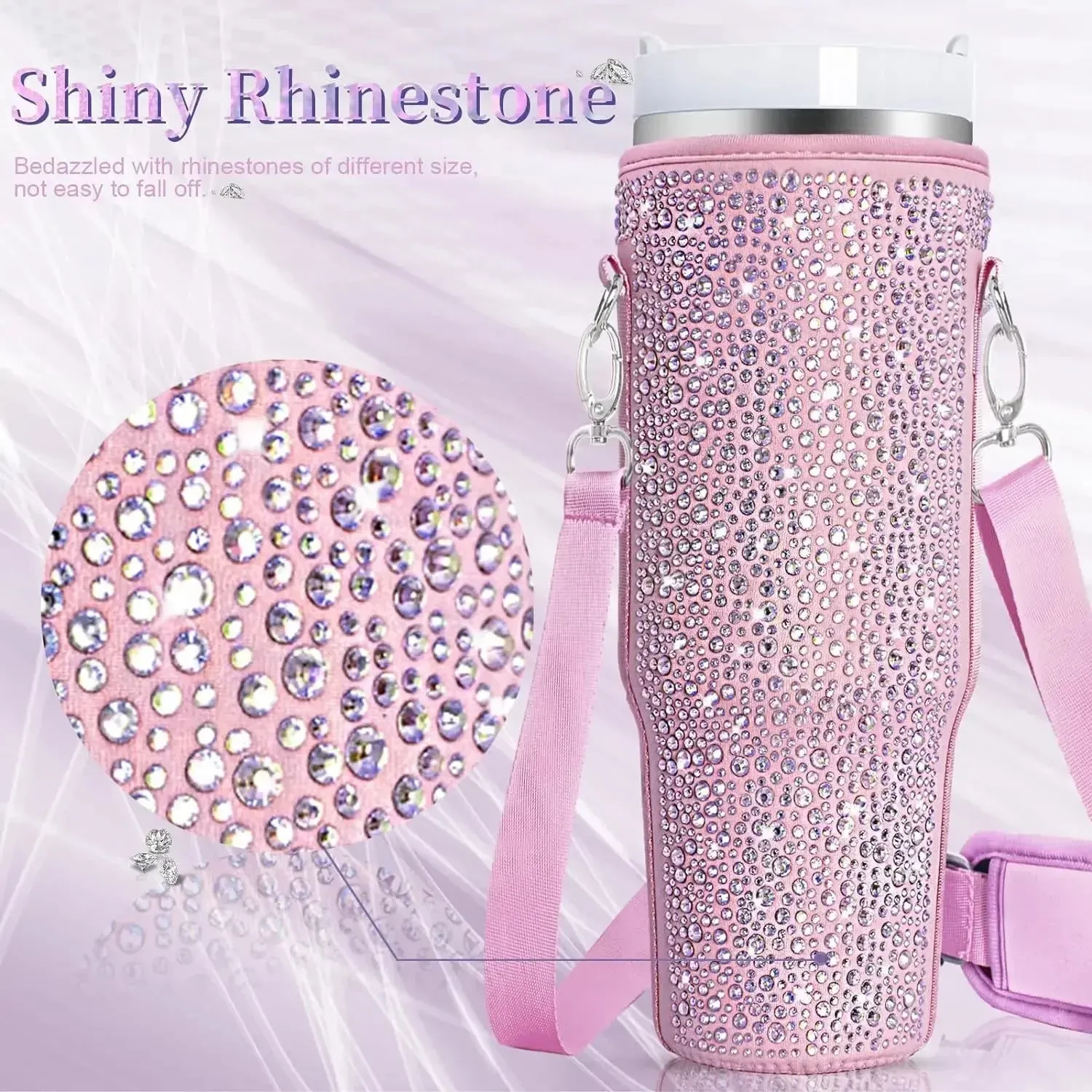Shiny Diamond Mug Sleeves For Stanley