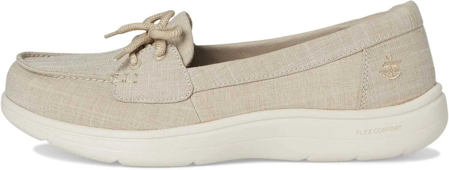 SKECHERS Women's On-The-go Flex Radiant-Rivera Boat Shoe