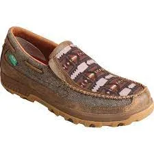 Twisted X Slip-On Cell Stretch Driving Moc- Dust and Muti