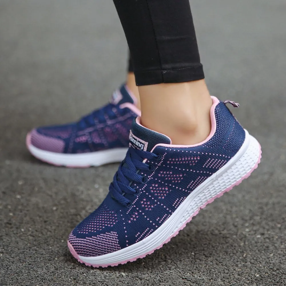 Womens Fashion Walking Running Shoes Breathable Mesh Mens Running Shoes Walking Women's Casual Shoes Brown Sneakers Waterproof Tennis Shoe Trainers Shoe