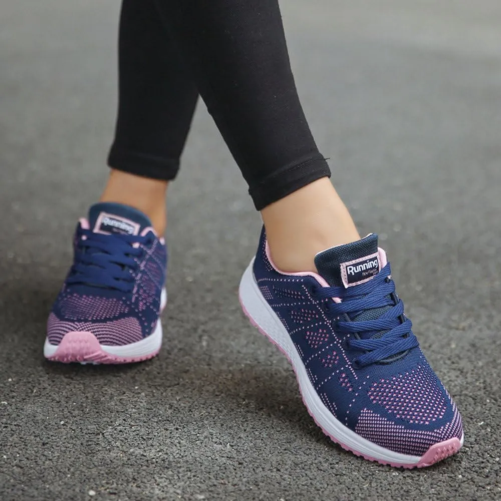 Womens Fashion Walking Running Shoes Breathable Mesh Mens Running Shoes Walking Women's Casual Shoes Brown Sneakers Waterproof Tennis Shoe Trainers Shoe