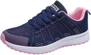 Womens Fashion Walking Running Shoes Breathable Mesh Mens Running Shoes Walking Women's Casual Shoes Brown Sneakers Waterproof Tennis Shoe Trainers Shoe